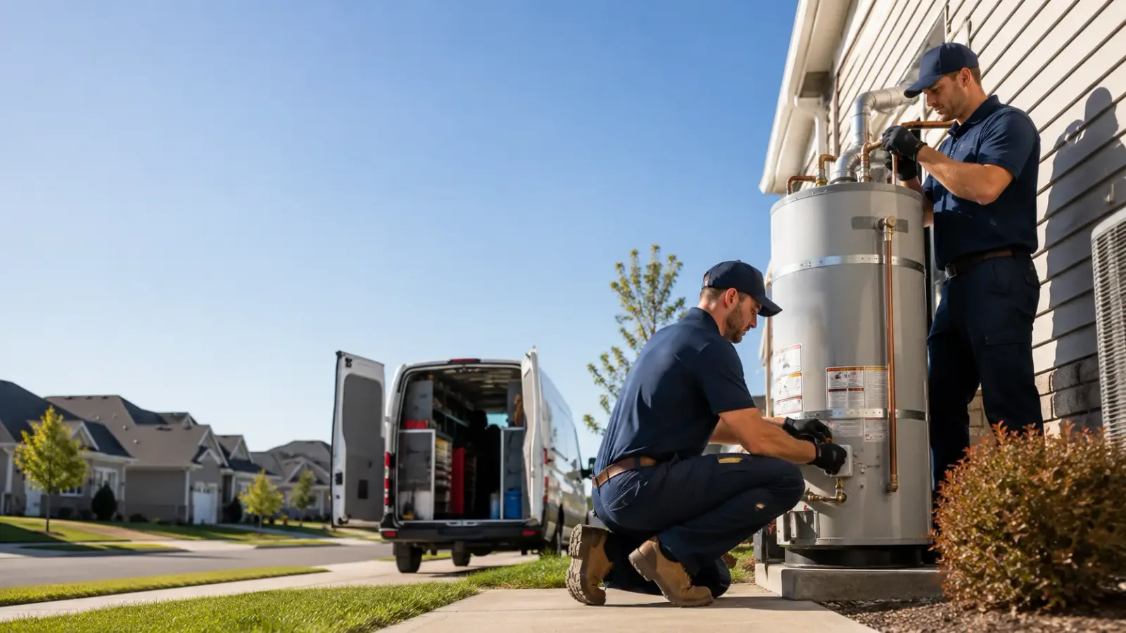 Water Heater Installation in Gwinner, ND